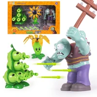 genuine plants vs zombie toys 2 large ejection soft silicone anime figure kids doll gifts series character show toys