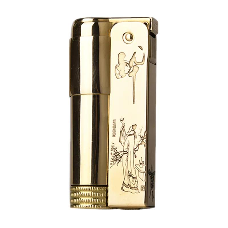 IMCO Оригинальный медный керосиновый зажигалка 6600 Гасонлион бензиновый кремневый огонь вспышка механический аксессуар для курения.