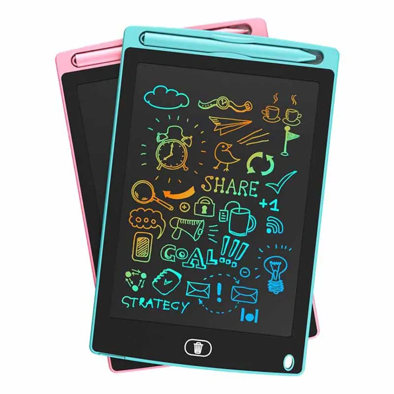 

10/12 inches LCD electronic drawing board handwriting board children's drawing board small blackboard