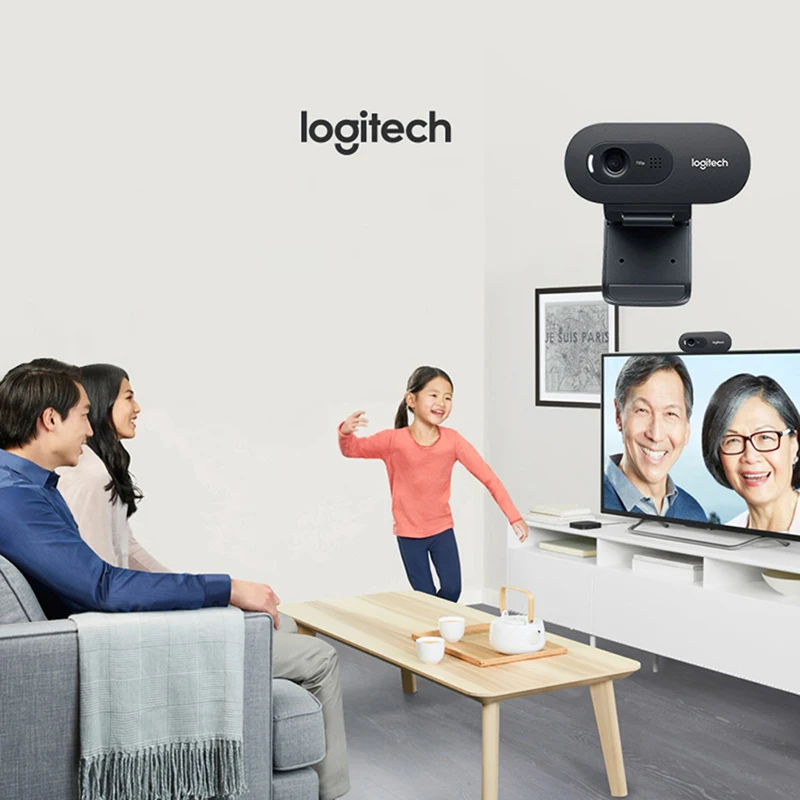 Веб-камера Logitech C270i IPTV HD 720p со встроенным микрофоном и мини-камерой USB2.0 для ПК