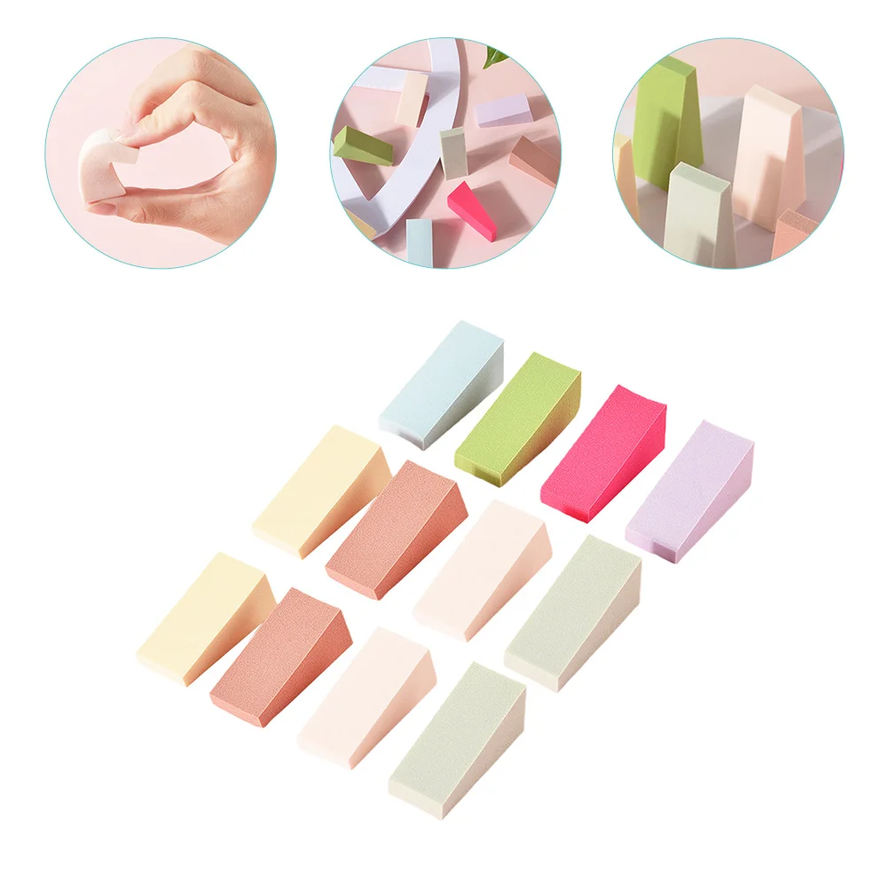 

Nail Sponge Brush Blenderwedge Eyeshadow Makeup Ombre Sponges Wedges Airbrushgradiantpolish Applicatorcream Puff