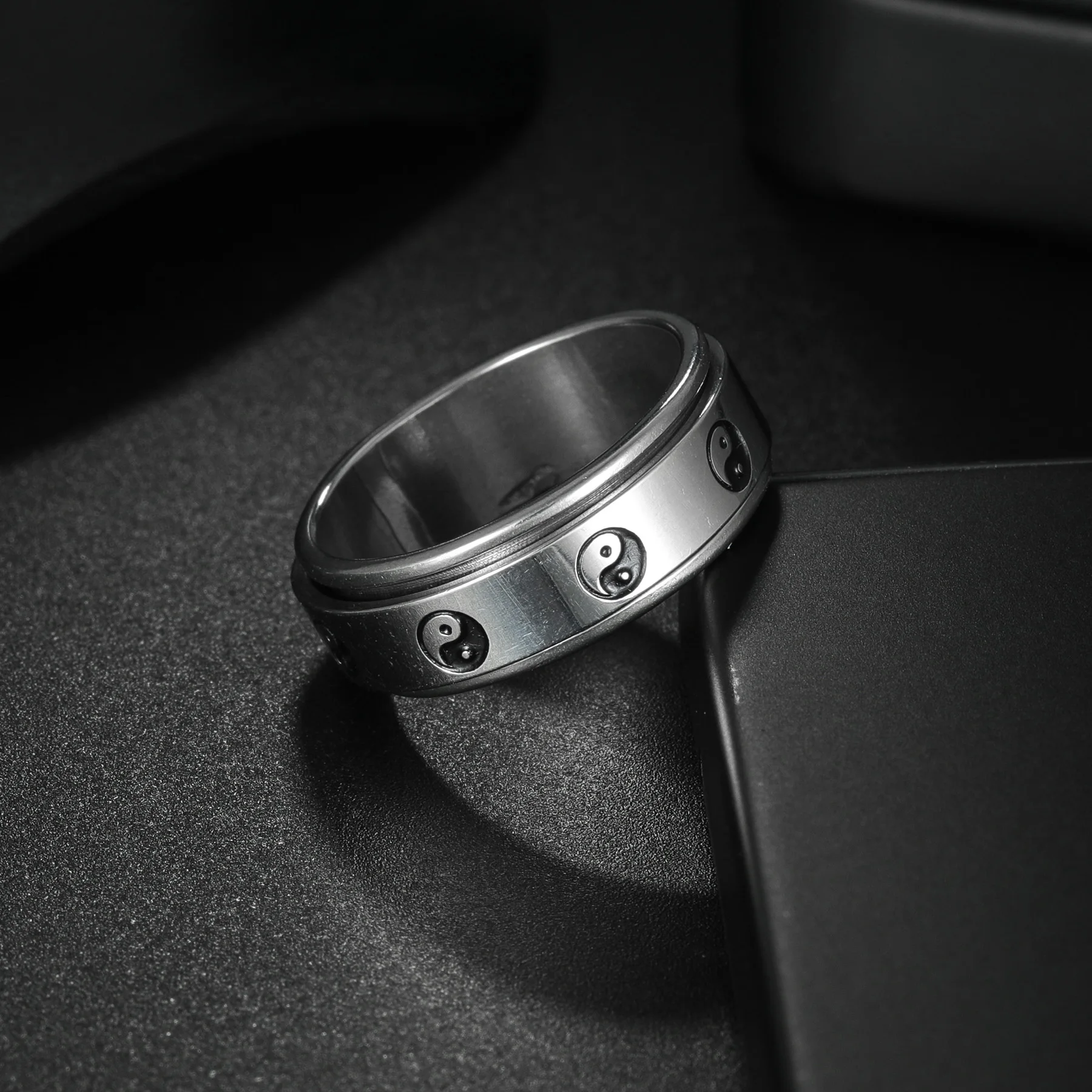 Антистрессовый Спиннер для мужчин вращающийся Повседневный Браслет из