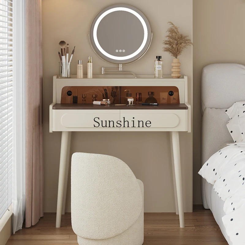 Комод во французском кремовом стиле для спальни простая современная легкая