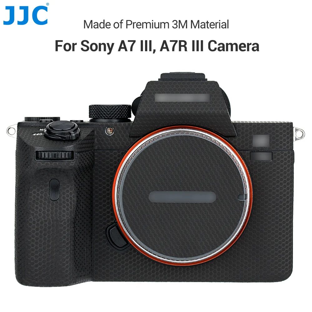 

Наклейка на корпус камеры JJC устойчивая к царапинам A7M3 A7R3, набор пленок для Sony A7III A7RIII A7 III A7R III, аксессуары для кожи, черные тени