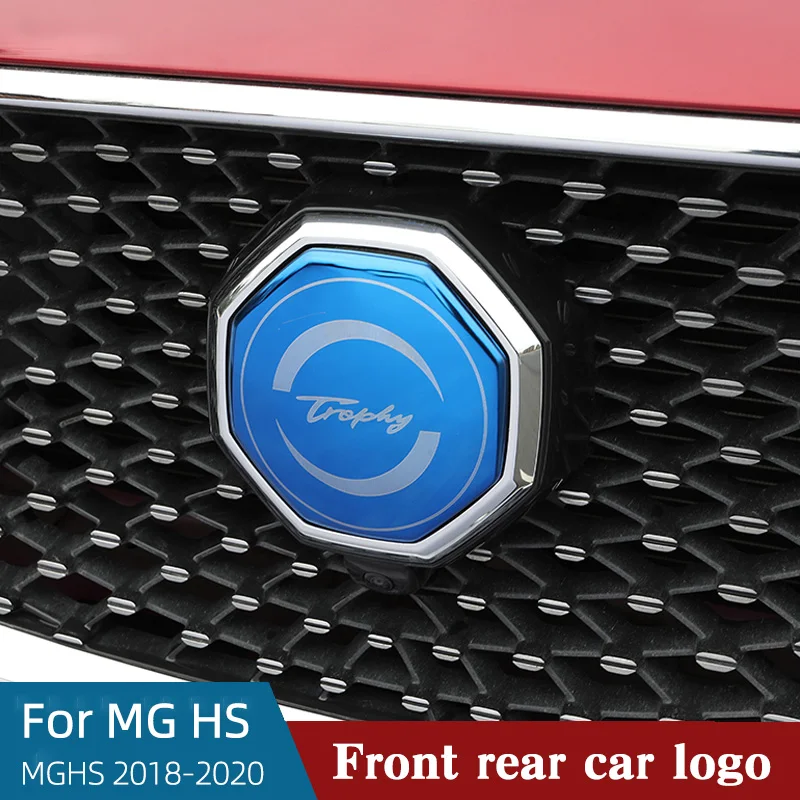 

Front And Rear Car-Logo For MG HS MGHS 2019-2020 Car Hood Trunk Emblem Badge Bonnet Steering Wheel Exterior Accessories