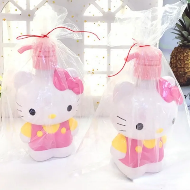 MINISO sanrio Kawaii HelloKitty бутылочка для лосьона большой емкости геля душа шампуня 480 мл