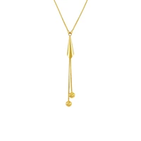 necklace long tassel 18k white gold pendant snake bone chain necklaces for women vintage fine jewelry
