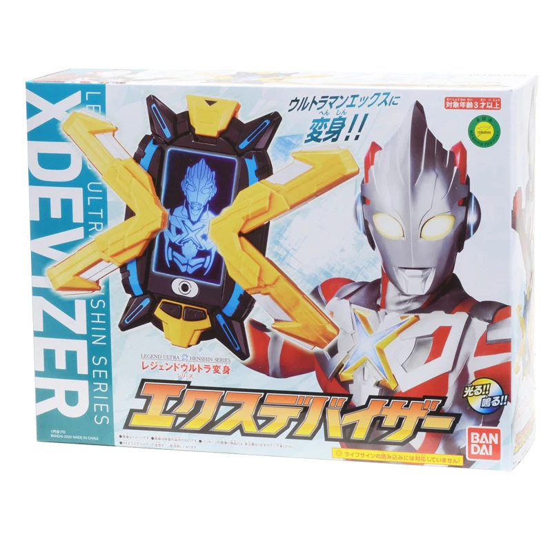 Bandai Ultraman Morpher Galaxy Spark Aix Flash Супер Герой деформер игрушки Фигурки модели
