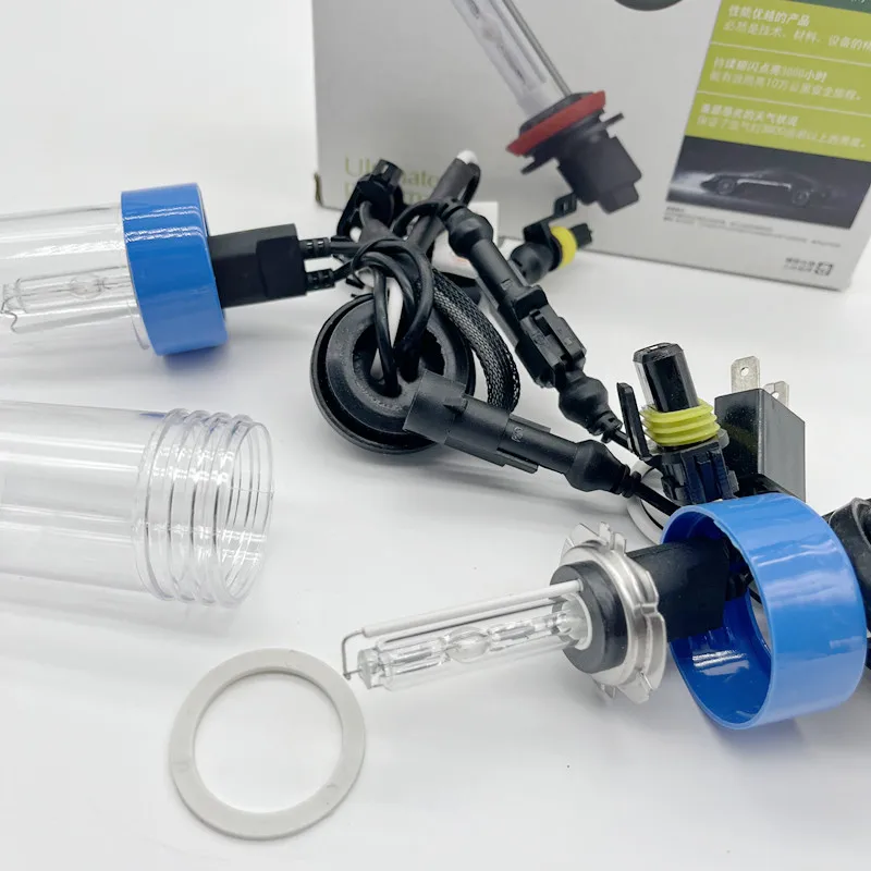 2 шт. HID ксеноновая лампа 55 Вт Мощность 4300k 6000k 8000k 10000k 12000k H1 H3 H7 H11 HB3 HB4 H27 D2S 9012 880 881 H4 D2H Автомобильная фара