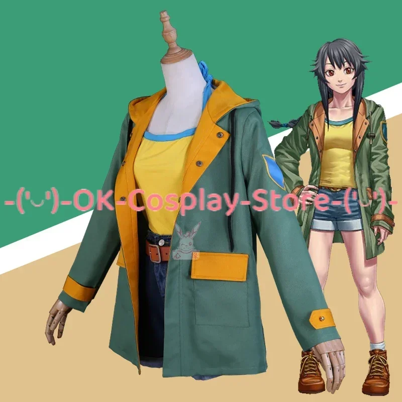 Игра Raging Loop Serizawa Chiemi Косплей Костюм Женский Милый праздничный костюм Пальто