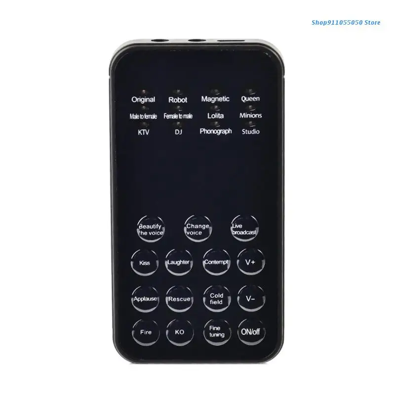 

C5AB Cards Voice Changer Sound Card for Mobile Phone Recording Voice Chat