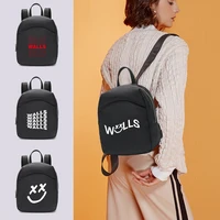 school bags woman small backpack waterproof shoulder packs casual backpacks college girl travel bag walls new series