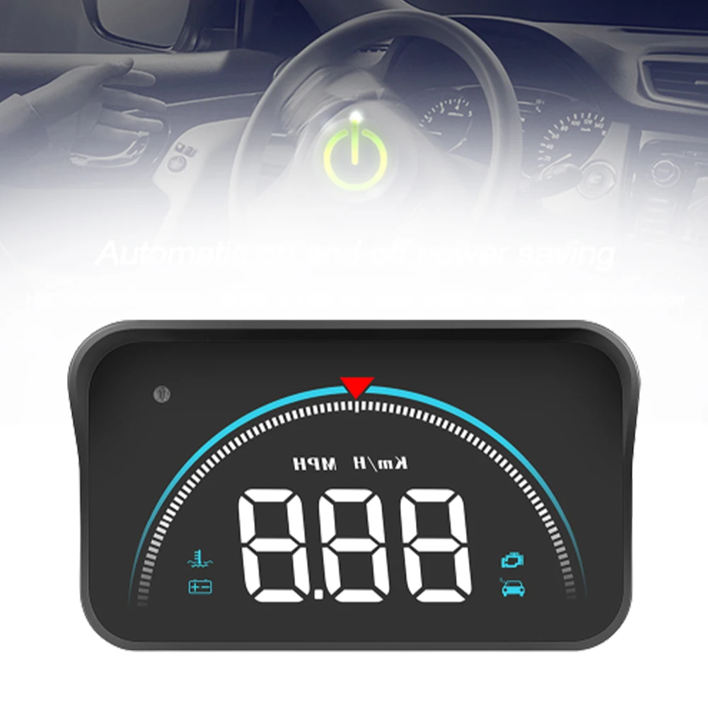 

Автомобильная цифровая проекционная система OBD2 M8 с умным дисплеем, автомобильная сигнализация безопасности, оповещение о температуре воды...