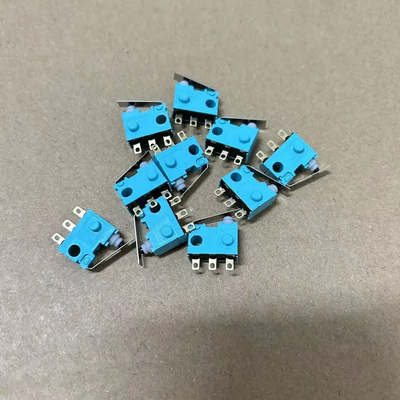 

10 шт./лот оригинальный Бирюзовый микропереключатель Panasonic ASQ10 водонепроницаемый ремень прямой стержень