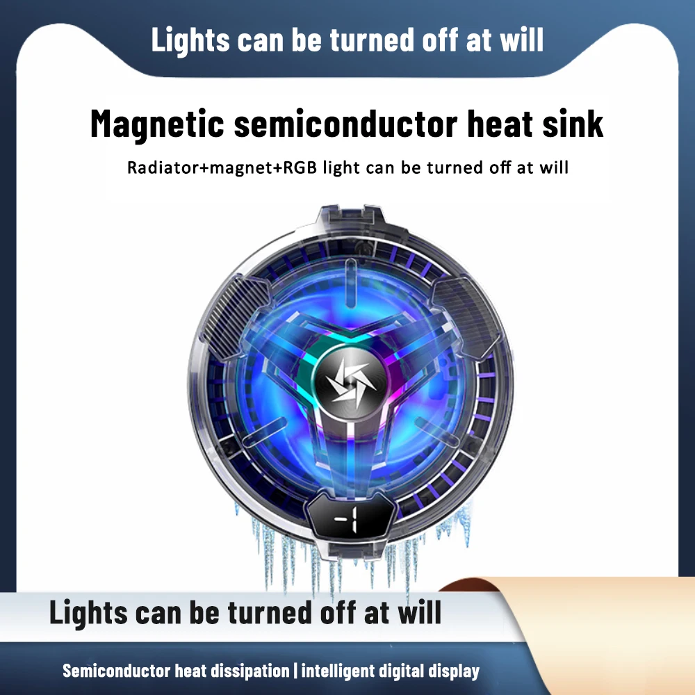 

Portable Cooling Fans Phone Cooler System Mobile Phone Cooler For Mobile Phone For Pubg Cool Heat Sink For Iphone/samsung/xiaomi