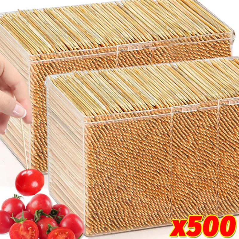 

Бамбуковые зубочистки 500 штук