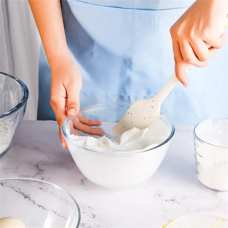 

Thermostability Silicone Baking Tool Scraper Suit Brush Grease Scraper Silicone Small Oil Brush Childrens Baking Tools