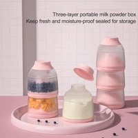 delicate baby ware detachable stackable milk powder container for home milk powder dispenser snack storage container