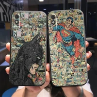 popular marvel phone case for xiaomi redmi 7 8 9 9a 9c 9t note 9 9t 9s 10 10 pro 10s black silicone cover liquid silicon coque