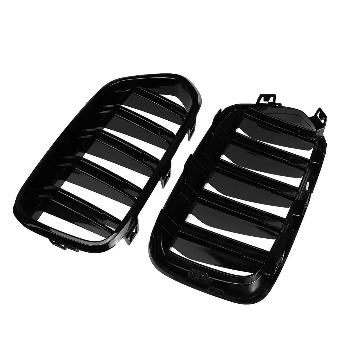 Двойной одинарный передний бампер решетка радиатора с двойной линией почки для