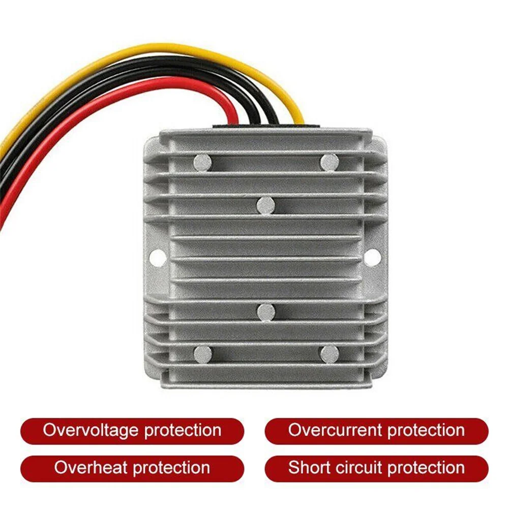 

Car Power Power Stabilizer 1500W 150KHz Step-up 150W 15mA 250W 10A 250W Booster 36V 48V 72V To 12V 13.5*10*6cm