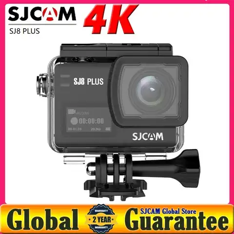 Оригинальный SJCAM SJ8 Plus 4K 30FPS Ultra HD Экстремальный WiFi удаленный Шлем Спортивная экшн-камера DV видеокамера Полный комплект коробка