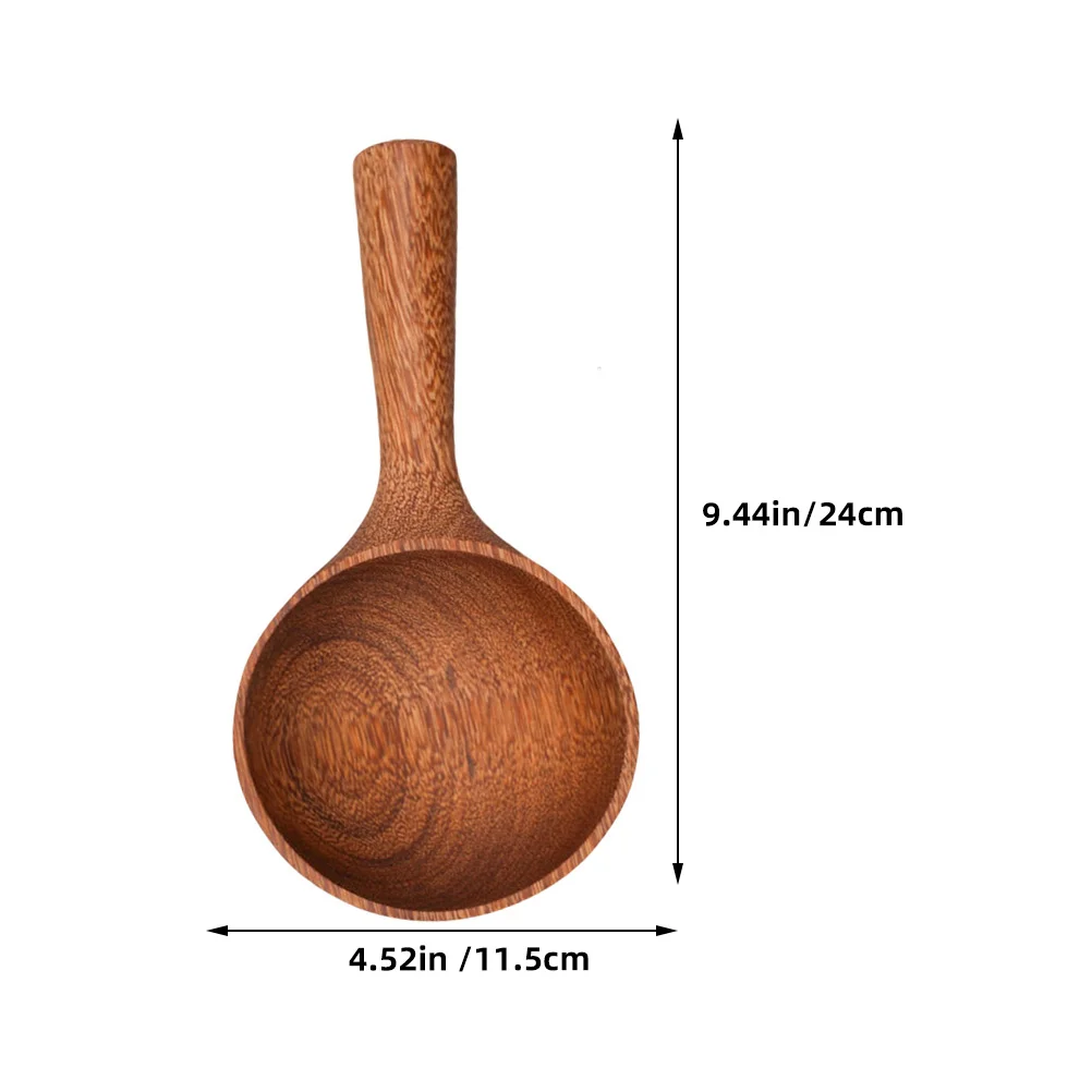 Деревянный половник премиум-класса ложка для кухни ресторана суповая столовые
