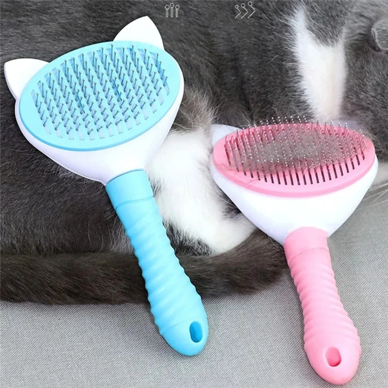 Dog Hair Removal Comb Grooming Cat Flea Comb Pet Products Pet Comb Cats Comb for Dogs Grooming Tool Hair Brush Trimmer