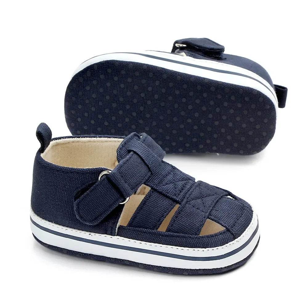 

Сандалии детские Нескользящие, мягкая обувь для первых шагов, летняя обувь для мальчиков 0-18 месяцев