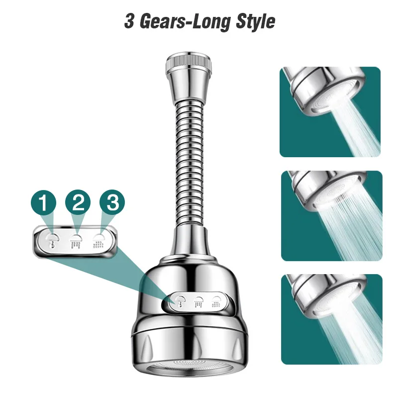 

Удлинитель для смесителя 360° ABS