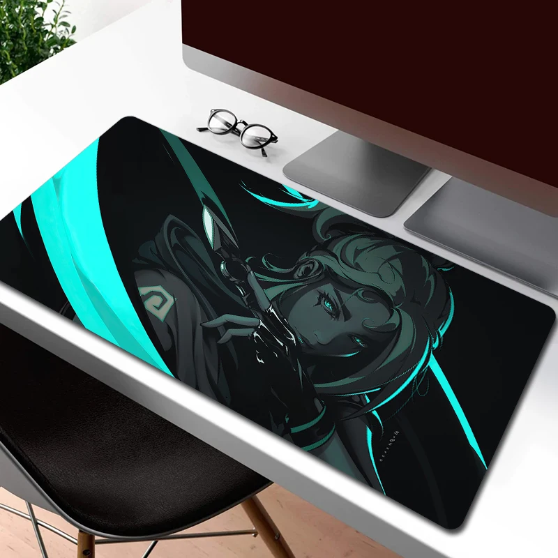 

Valorant Mousepad Gamer HD Print Otaku Computer Desk Mat For Office Mouse Mat Game Desktop Decoration Gaming Anime Mouse Pad XXL