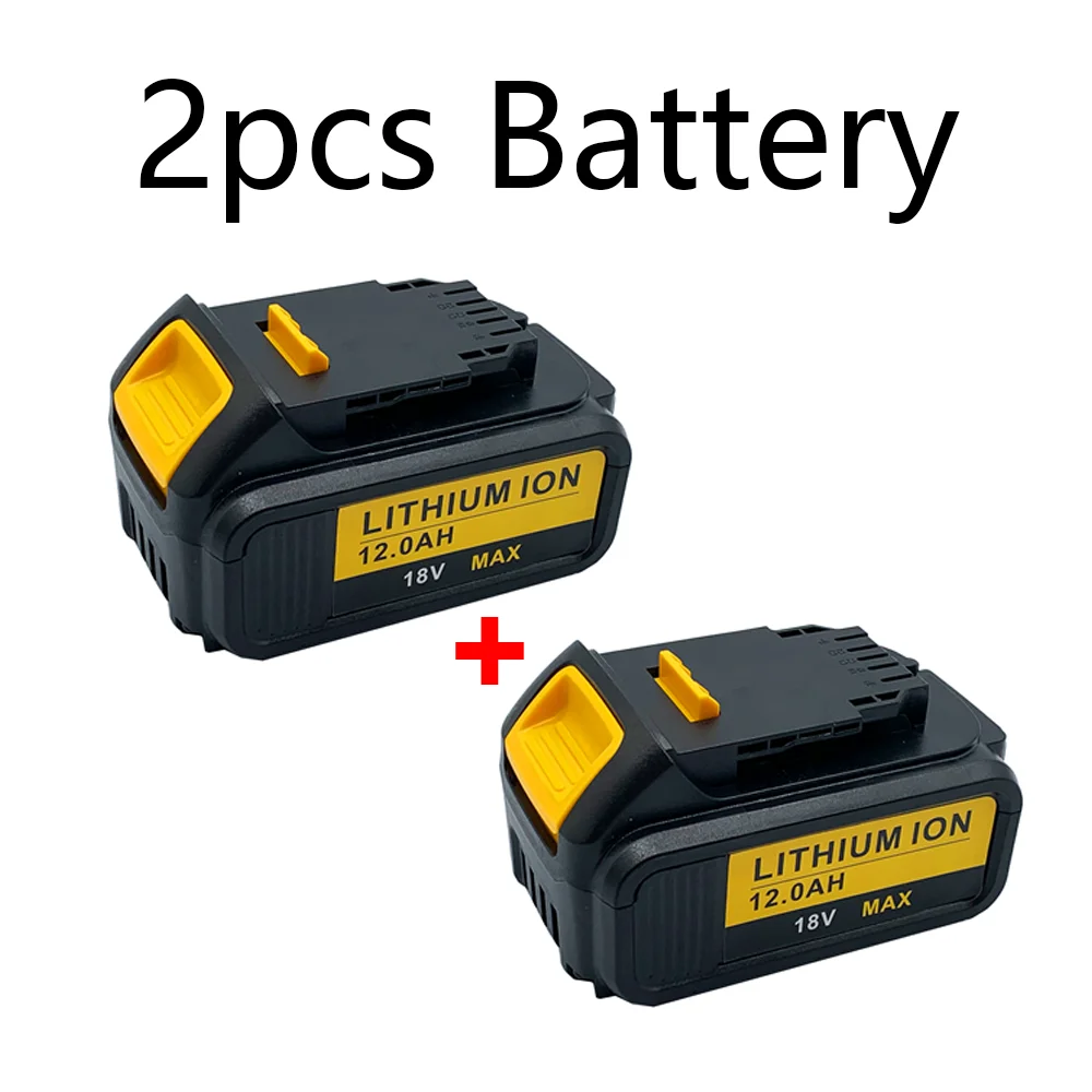 

Original 18V 12000mAh Li-ion Battery DCB180 Rechargeable Battery For DEWALT DCB180,DCB181 XJ DCB200,DCB201,DCB201-2,DCB204,DCB20