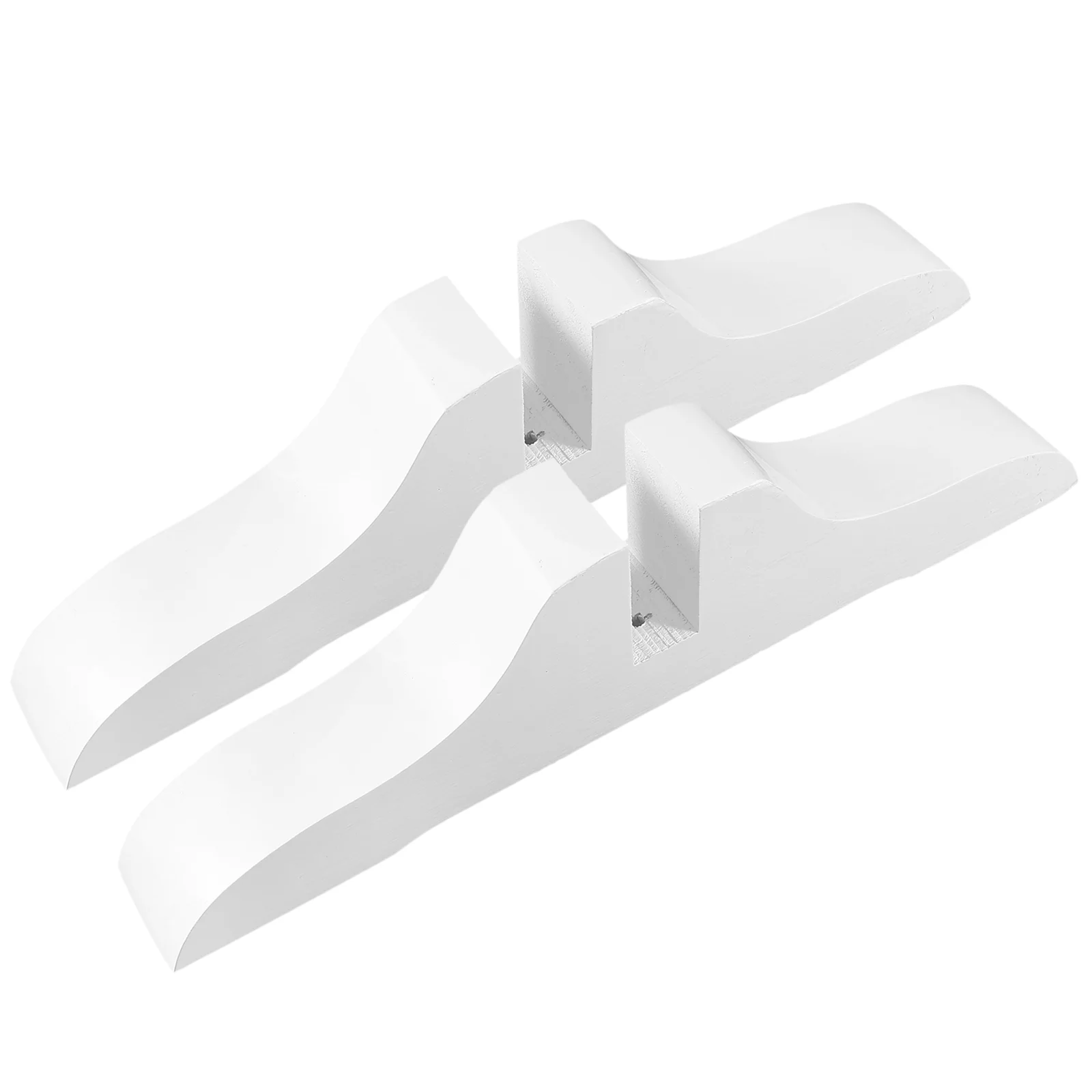 2 Pcs Panel Room Divider Screen Base Monitor Stand Household Dividers Universal Mount