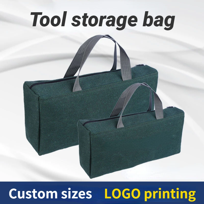 

tool pouch carpenter pouch tool roll bag socket zipper Carry Bag Wrenches Screwdrivers Pliers Metal Parts Storage Portable Tool