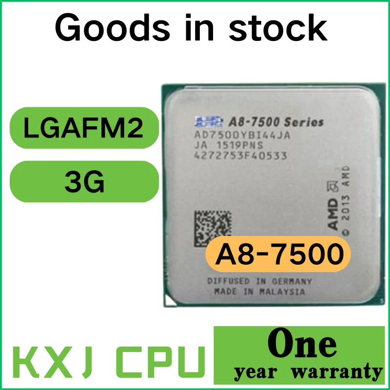 

AMD A8-Series A8 7500 3,0 GHz Quad-Core AD7500YBI44JA Socket FM2 +
