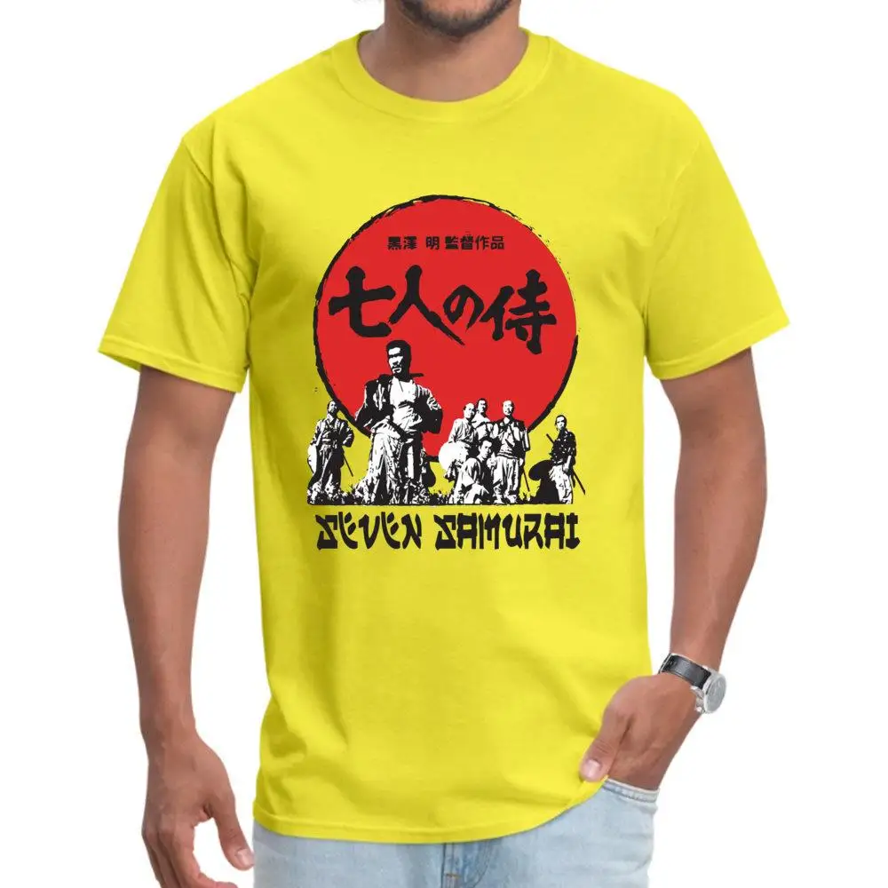

Men's T-shirts Seven Samurai Tshirt Japan Personalized T Shirt Scorpion Round Neck Eminem Sleeve Birthday Tee Shirt Labor Day