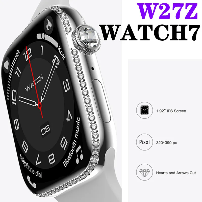 

Оригинальные Смарт-часы W27Z, Bluetooth, 1,9 дюйма, HD, Full Screen, монитор здоровья, IOS, Andriod для мужчин и женщин, Смарт-часы