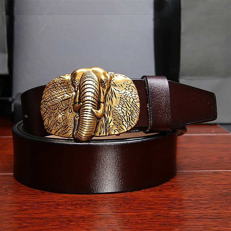 New Men's Belt Leather Personality Young People Casual Pants with Business Buckle Belt Leather Belt Designer Belts Men