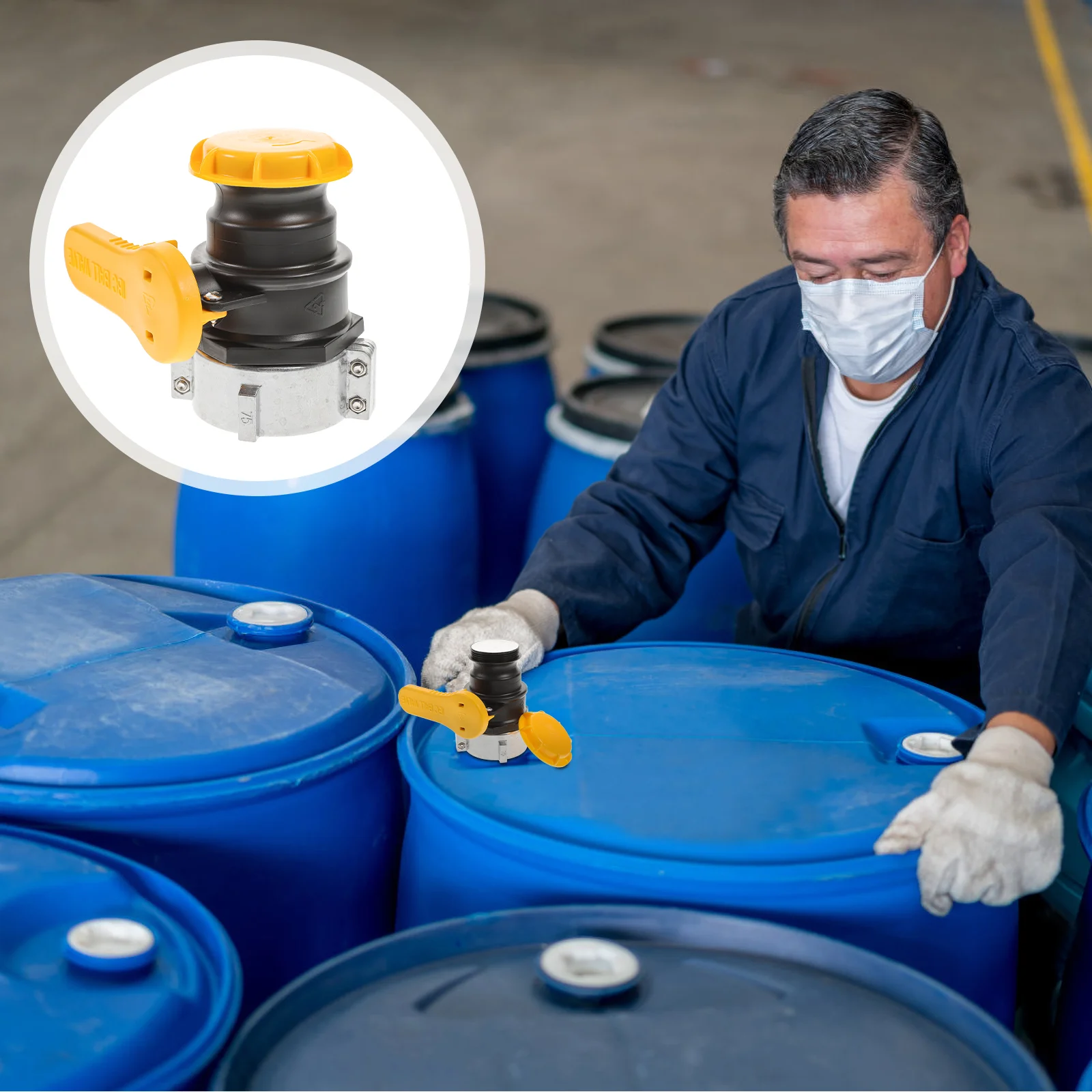 

Tote Container Replacement Tote Tank Adapter IBC Tote Fittings IBC Tank Adapter Switch Accessory IBC Tote Adapter