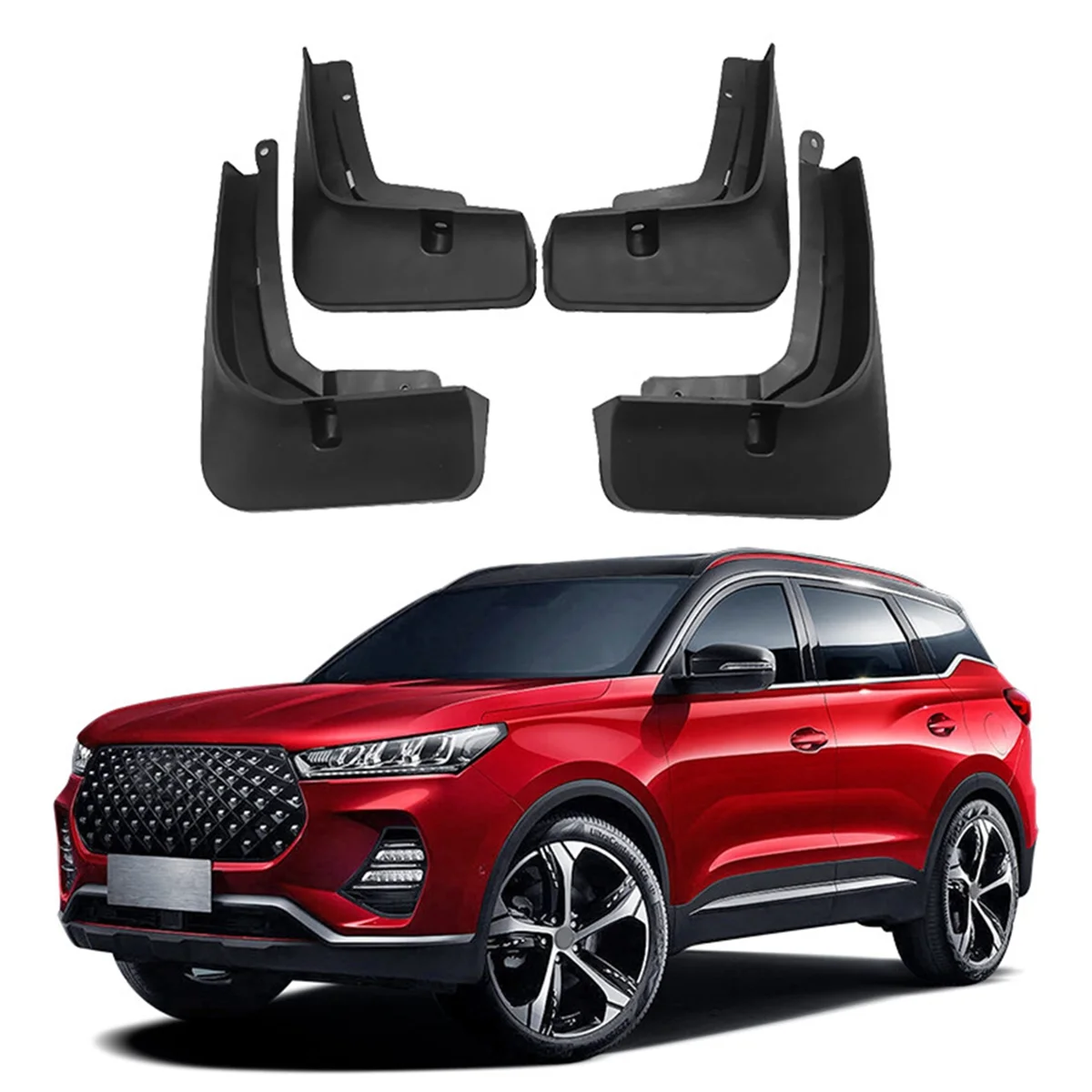 4 шт. автомобильные брызговики для 7 Pro 2020-2023 аксессуары