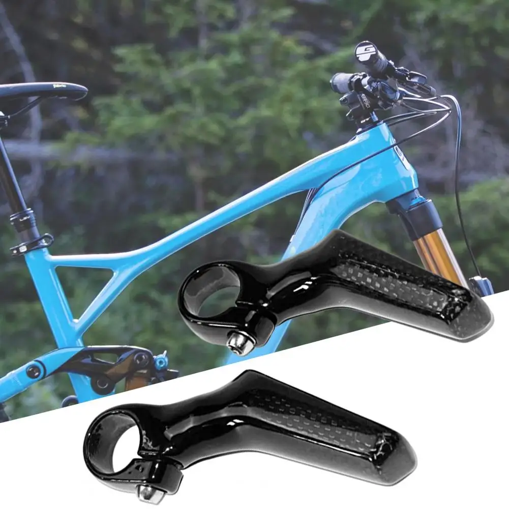 

1 Pair Useful Anti-oxidation Solid Color Vice Handlebar Lightweight Cycling Bar End for Mountain Bike Bicycle Handlebar