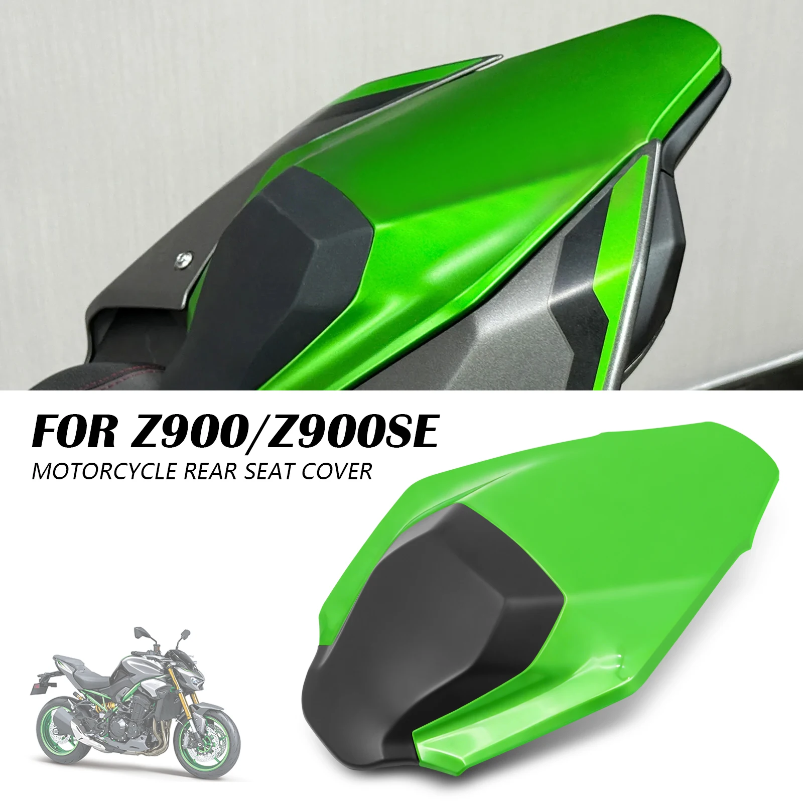 Фото Задний кожух-обтекатель сиденья пассажира (соло-капот) для мотоцикла Kawasaki Z900 Z900 SE 2025 2026 №1
