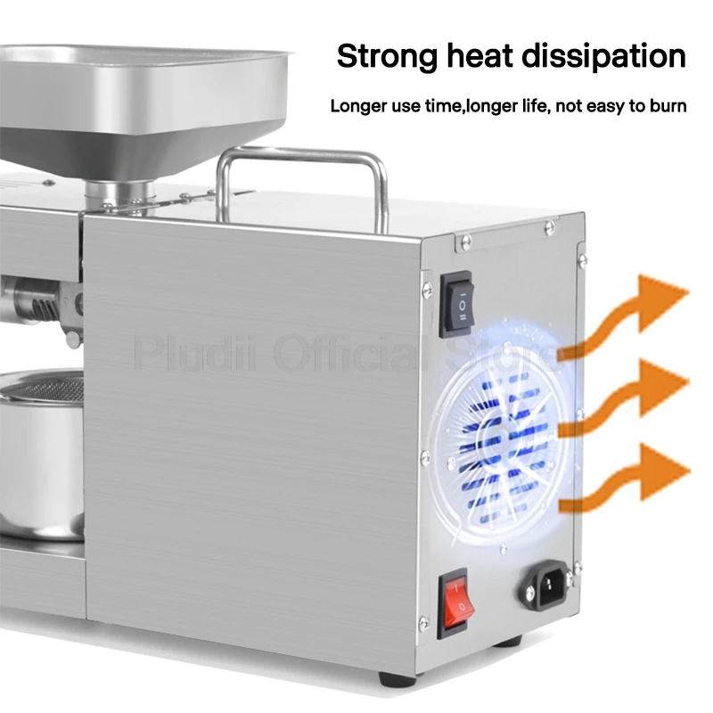 Автоматическая машина для холодного и горячего прессования масла