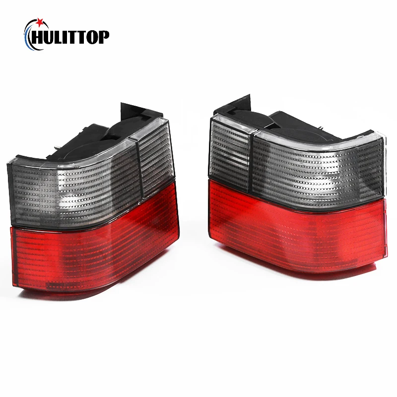 For Volkswagen T4 Caravelle Rear Tail Fog Light Lamp Cover Smoked Red Taillight For T4 Transporter 1992-2004 Without Bulb