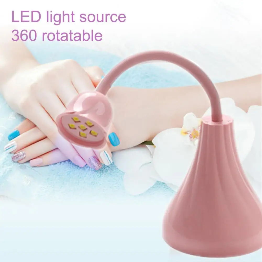 

Versatile Rechargeable Portable UV LED Curing Polish Light No Darken Hands Nail Drying Machine Easy to Operate for Salon