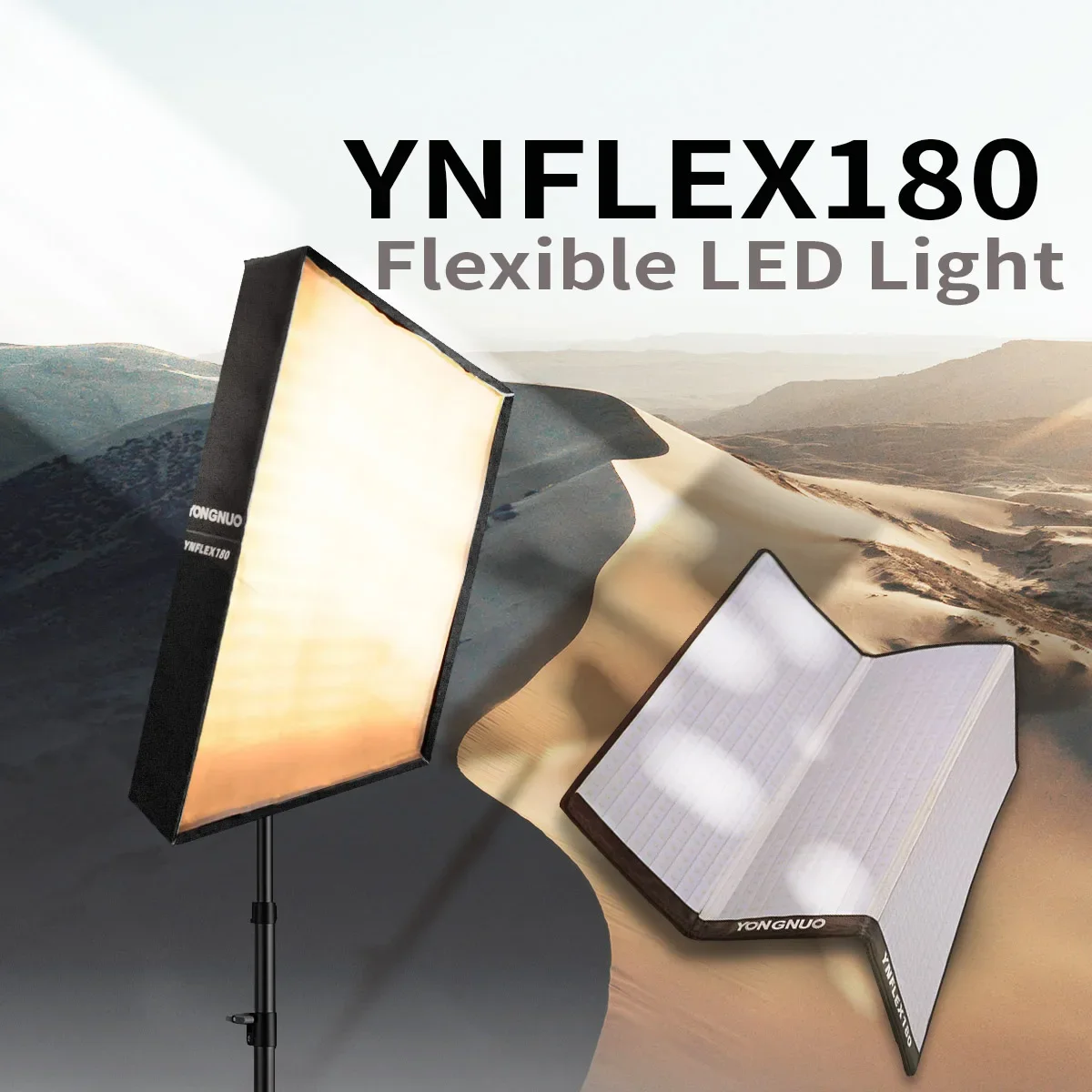 YONGNUO YNFLEX180 180 Вт светодиодный светильник для фотосъемки двухцветный 2500–7000 К
