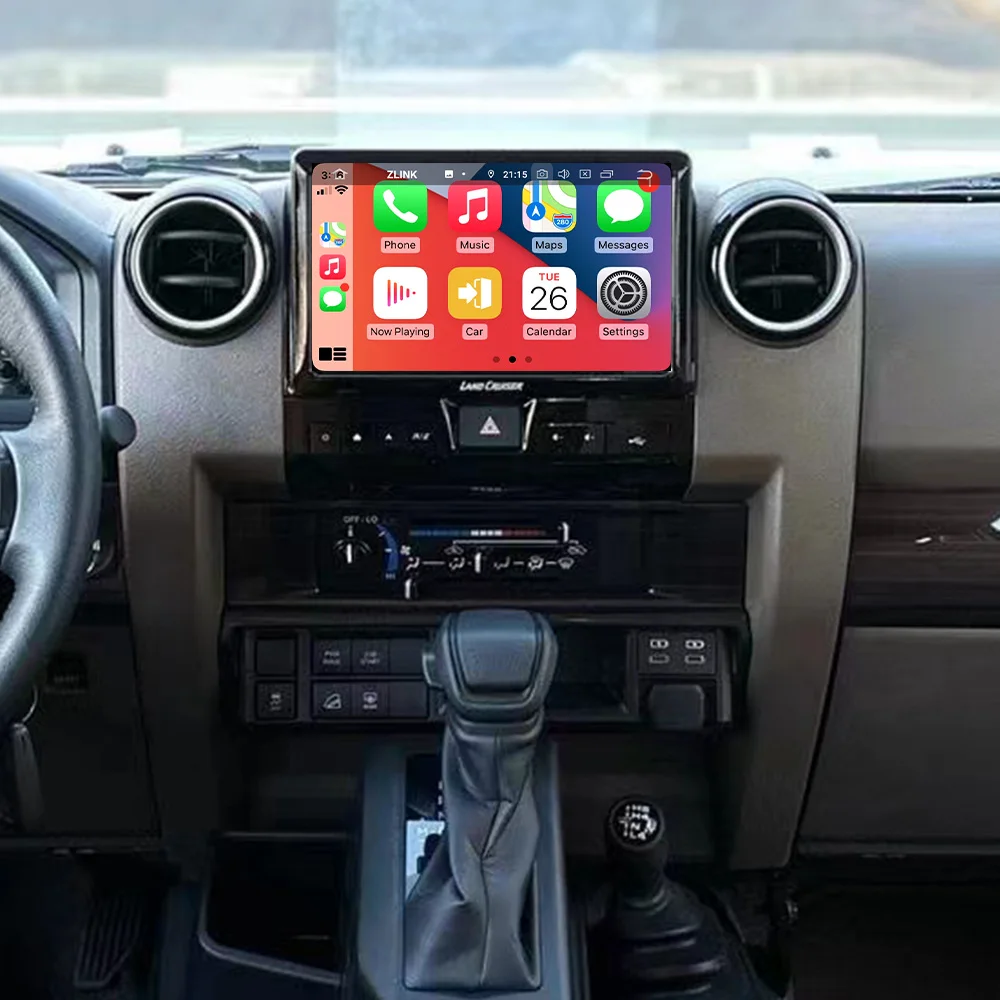 Экран Andriod 13 для Toyota Pickup LC70 LC75 LC76 LC79 2007-2024 автомобильный радиоприемник Navi стерео