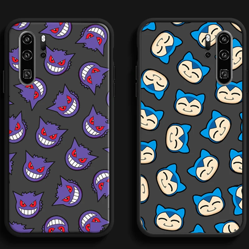 

Pokemon Pikachu Cute Phone Cases For Huawei Honor P30 P30 Pro P30 Lite Honor 8X 9 9X 9 Lite 10i 10 Lite 10X Lite Soft TPU