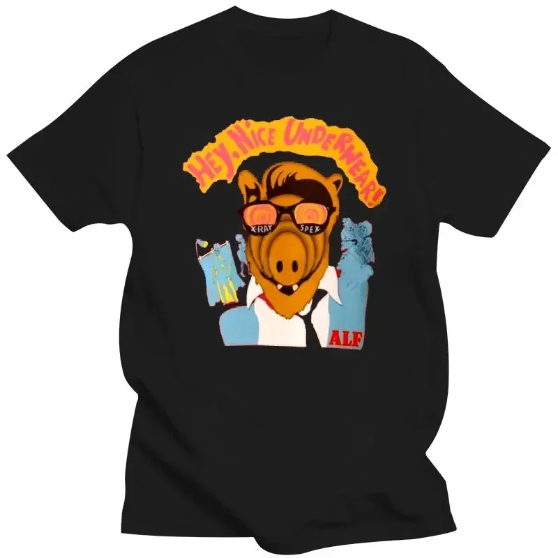 Футболка мужская унисекс с принтом помощь нам he back in his pink Alf