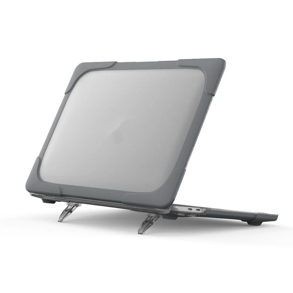 

For MacBook Pro Retina 13" A1502/A1425 Ultra Thin Case w/Kickstand Silicone Frosted translucent Shockproof Protection Hard Cover
